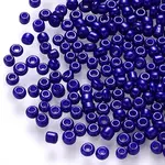 12/0 Baking Paint Glass Round Seed Beads