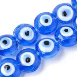 Handmade Evil Eye Lampwork Beads Strands