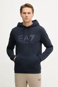 Bavlněná mikina EA7 Emporio Armani