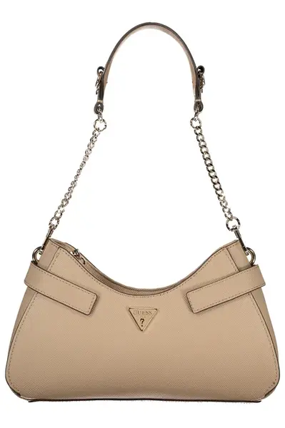 Béžová kabelka cez rameno