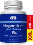 GS Magnesium citrát 1340mg+B6 XXL 100+30 tablet
