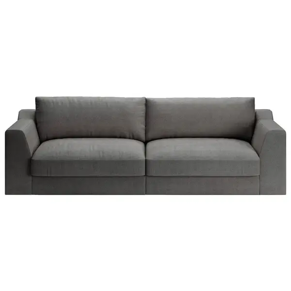 Sit & More POHOVKA BIG SOFA, textil, tmavě šedá