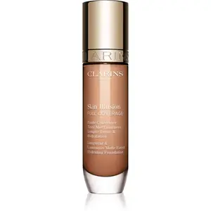 Clarins Skin Illusion Hydrating Foundation vysoko krycí make-up odtieň 112.5W 30 ml