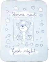 BABYMATEX Deka Shell modrá 80x100 cm