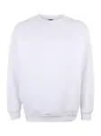 Urban Classics Mikina 'Crewneck'  biela