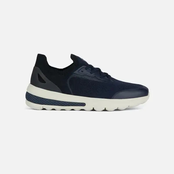 Men's Dark Blue Geox Spherica Actif Sneakers - Mens