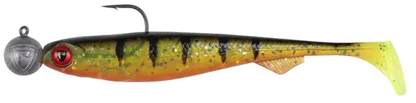 Fox rage gumová nástraha loaded slick shad uv perch - 13 cm 12 g