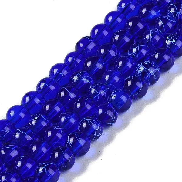 Drawbench Transparent Glass Beads Strands