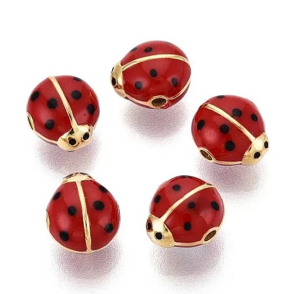 925 Sterling Silver Enamel Beads