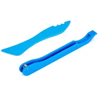 2Pcs ABS Plastic & Carbon Steel Foil Hand Foiler Tools