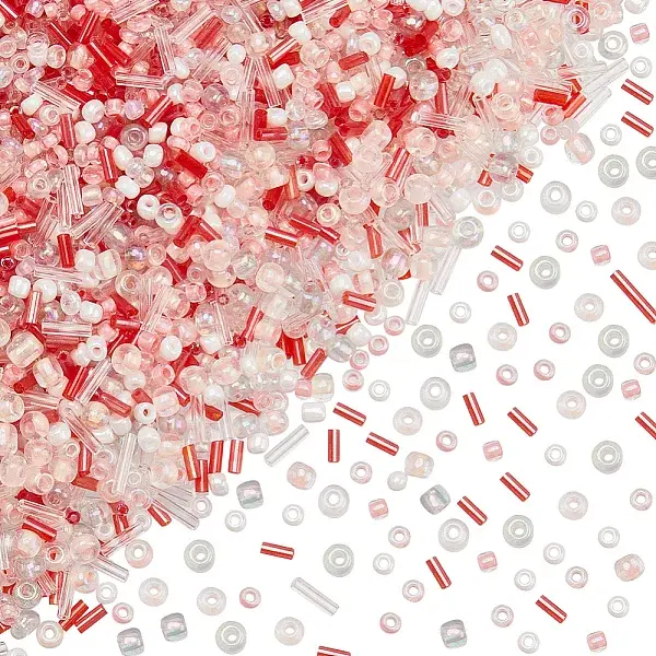 210G 7 Styles Glass Seed Beads Sets