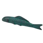 Fish Iron Chinese Calligraphy Paper Weight Cast