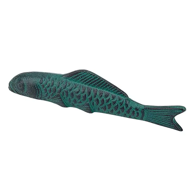 Fish Iron Chinese Calligraphy Paper Weight Cast