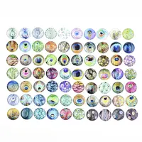 Flatback Glass Cabochons for DIY Projects