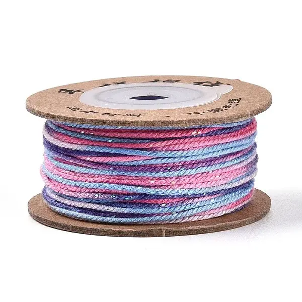30M Segment Dyed Macrame Cotton Cord
