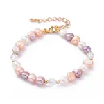 Natural Cultured Freshwater Pearl Beaded Bracelets