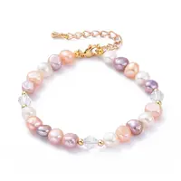 Natural Cultured Freshwater Pearl Beaded Bracelets