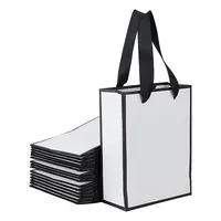 Folding Paper Gift Bags with Handle