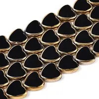 Electroplate Glass Beads Strands