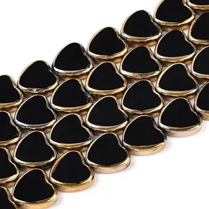 Electroplate Glass Beads Strands