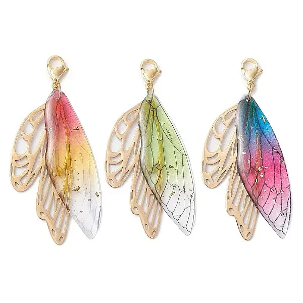 Butterfly Wings Resin Pendant Decorations