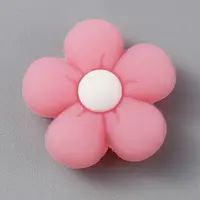 Flower Luminous Silicone Beads