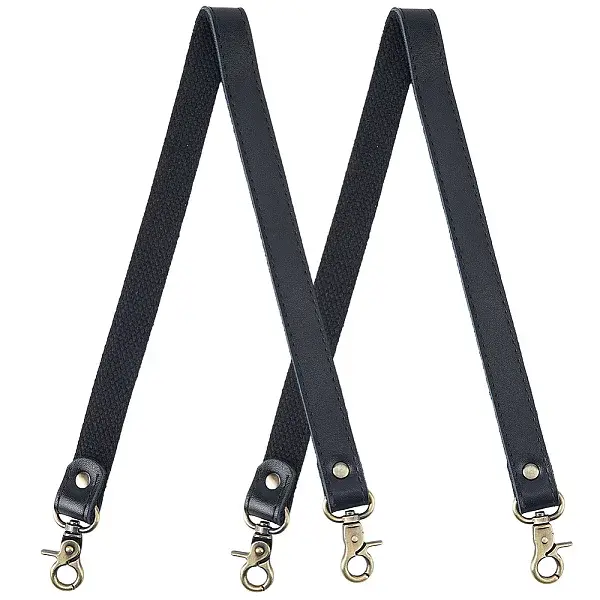 2Pcs Leather Bag Strap