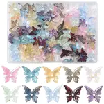 120Pcs 10 Colors Baking Painted Glass Beads