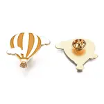 Hot Air Balloon with Cloud Enamel Pin