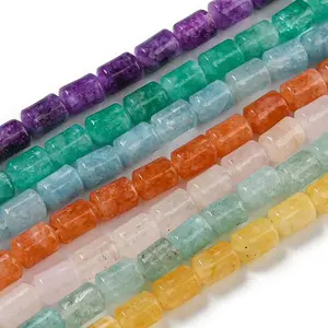 Natural White Jade Beads Strands