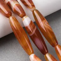 Natural Banded Agate/Striped Agate Beads Strands