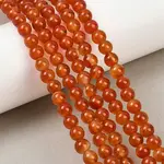 Natural Red Agate Beads Strands