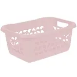 Koš na prádlo nordic pink 55x40x23 32 l