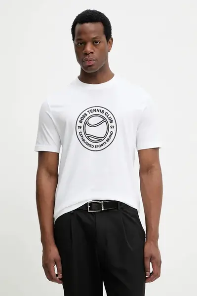 Bavlněné tričko BOSS Green TS_Join Logo