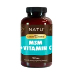 NATU Garden Fusion, MSM 1500 mg s vitamínom C 180 kapsúl