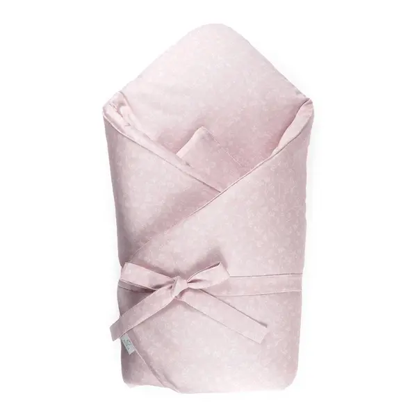 Zavinovačka - svetloružové kvietky - SOFTELLO, Perie, Ružová, Kvietky