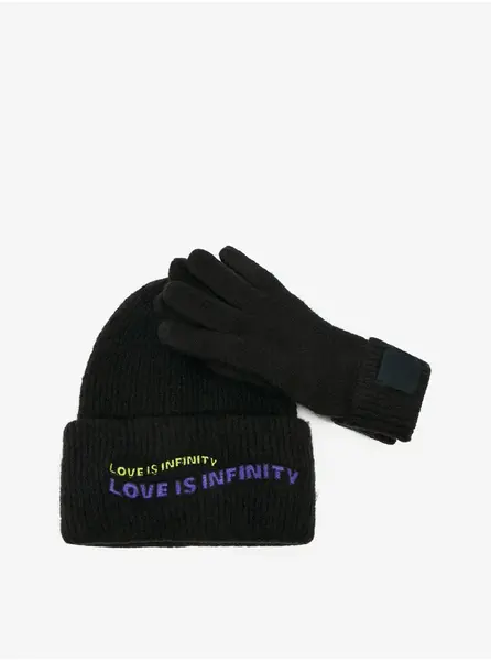 Čepice a rukavice Desigual