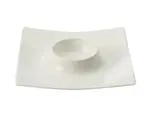 Talířek na vejce Motion 11,5 cm, bílý