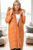 Z9751 DEWBERRY WOMEN'S COAT-CAMEL