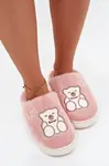 Ružové papuče s medvedíkom Noralie