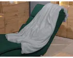 Deka Kuschelteddy 150x200 cm, stříbrná