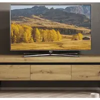 Široká TV skříňka Nordi, dub artisan, 160 cm