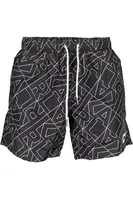 KARL LAGERFELD BEACHWEAR SWIMSUIT BLACK MEN'S BOTTOM