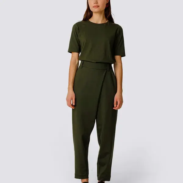 SKFK Ezama Trouser DEEP GREEN 34