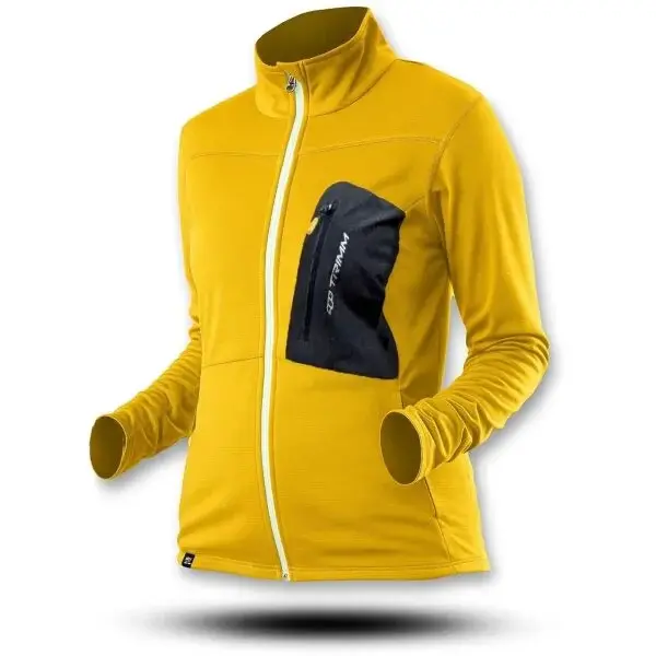 TRIMM MICRON LADY Dámská mikina, žlutá, velikost