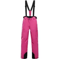 ALPINE PRO EDESA 2 Dámske lyžiarske nohavice, ružová, veľkosť