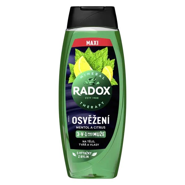 RADOX sprchový gel pro muže Osvěžení 450 ml
