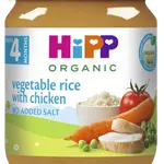 HIPP BIO Zelenina a rýže s kuřecím masem 125 g