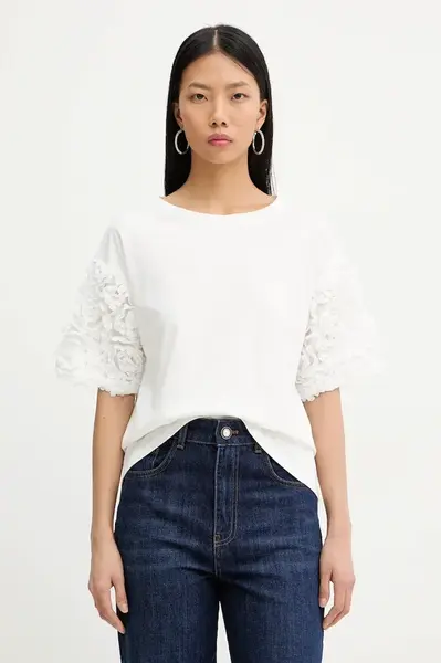 Bavlněné tričko Twinset