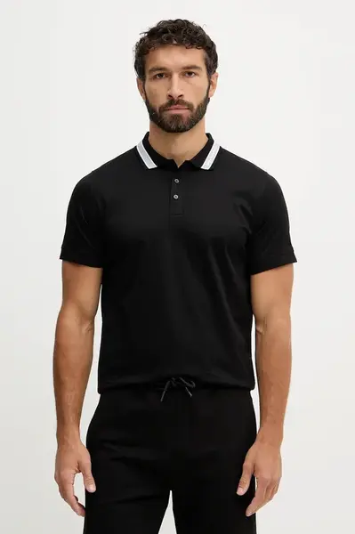 Karl Lagerfeld Bavlněné polo tričko Karl Lagerfeld